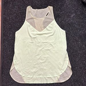Athleta light green tank top size s